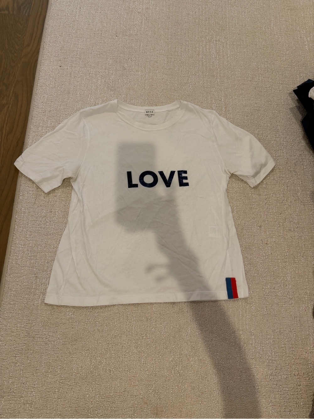 Kule White "LOVE" Graphic Tee - discontinued